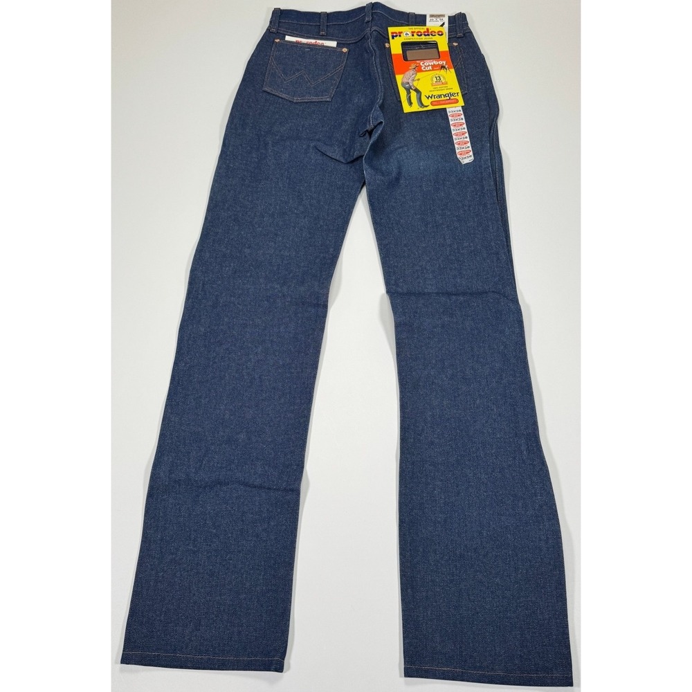 Vintage Wrangler 13MWZ Pro Rodeo Jeans Mens 33x38 NWT USA Made Cowboy Cut